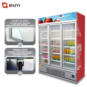 Siêu Thị Tủ Lạnh Dọc Hiển Thị Mát Đồ Uống Lạnh Uống Tủ Lạnh Thương Mại Hiển Thị Tủ Lạnh Đồ Uống Mát - Product Image 1