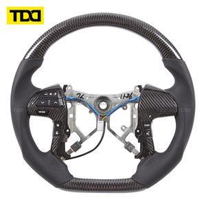 Volante de Fibra de Carbono Real TDD Compatible con Toyota Hilux Invincible Camry Aurion 2010 2014 - Product Image 2