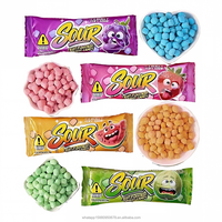 Wholesale Colorful Sweet Sour Candy Super Sour Gummy Mini Cube Gummy Candy Customized