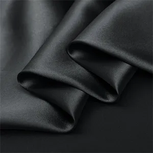 30 мм, 114 см, Органическая шелковая ткань, однотонная окрашенная шелковая атласная ткань для одежды, постельного белья, наволочка