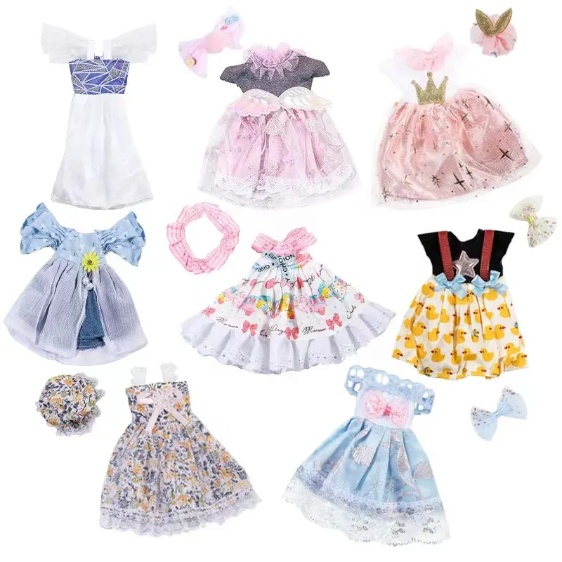 Factory Customized Mini Doll Accessories Clothes for Girls or Boys Doll Clothes Doll Accessories