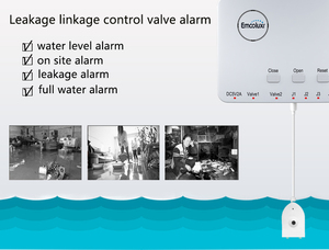 Đáng tin cậy lũ Hệ Thống Cảnh báo-2 không dây nước máy dò với 1/2 "Brass van, hoàn hảo cho kỳ nghỉ nhà, cho thuê, tầng hầm - Product Image 2