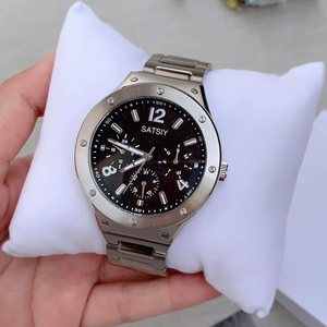 <span class=keywords><strong>Reloj</strong></span> <span class=keywords><strong>de</strong></span> <span class=keywords><strong>Pulsera</strong></span> para Hombre <span class=keywords><strong>Guess</strong></span> GW0454G2 2025, Diseño <span class=keywords><strong>de</strong></span> Negocios, Cuarzo, Esfera Grande, Cronógrafo, Caja <span class=keywords><strong>de</strong></span> 44 mm, Resistente al Agua 50 m, Acero Inoxidable - Product Image 3