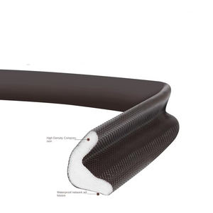 A forma di V Ultra-silenzioso antifurto porta ingresso parabrezza crepa antivento isolamento acustico speciale Anti-collisione <span class=keywords><strong>gomma</strong></span> siliconica - Product Image 3