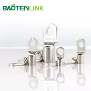 Giá Bán Buôn Cáp Lug Kích Thước Vòng Thiết Bị Đầu Cuối Không Cách Điện Vòng Uốn Cáp Lugs 16/8 Với Vít - Product Image 3