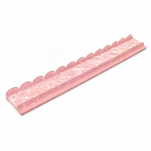 Ensemble de 4 supports à bords festonnés en acrylique pour Mahjong, 20 pouces, pour rangement de tuiles de Mahjong américain et accessoires de jeu - Product Image 2