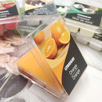 Litbright Op Maat Gemaakte Clam Shells Hoge Geur Paraffine Soja Wax Blokjes Langdurige Laagsmeltende 6 Celgeurende Wax Melts