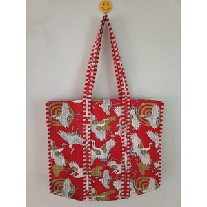 Bolsos Tote Pequeños de Algodón 100% Vintage con Cierre de Cremallera, Estampados a Mano, para Compras, de Hombro, para Mujer, Verano e Invierno - Product Image 2