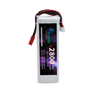 11.1V 3S 2800MAH 45C แบตเตอรี่พร้อมดีนส์ ที/JST/XT30/XT60 ขั้วต่อสำหรับเครื่องบิน RC เฮลิคอปเตอร์รถเรือรถบรรทุกอะไหล่ - Product Image 5