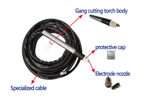 <span class=keywords><strong>Cortador</strong></span> de <span class=keywords><strong>Plasma</strong></span> CNC 150A 13mm Espesor de corte con <span class=keywords><strong>Hypertherm</strong></span> Powermax 1250, Máquina de corte CNC con certificación CE para chapa metálica - Product Image 5