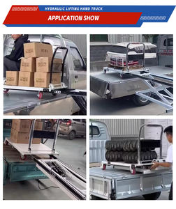 कार लोडिंग के साथ स्लाइडिंग रेल के साथ स्लाइडिंग रेल के साथ इलेक्ट्रिक कार्ट ट्रक - Product Image 6