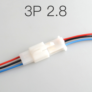 2,8mm 2/3/4/6/9 Pin macho/hembra Cable Terminal enchufe 5A cobre Nylon Cable conector Kits para conectores de motocicletas Automotrices - Product Image 4