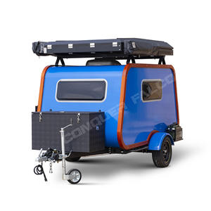 Conquer Falcon, la Mejor Mini Caravana Tipo Lágrima con Cocina Exterior para RV, Precio de Remolques de Viaje - Product Image 1
