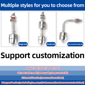 Stainless Steel Fast Magnetic <strong>Water</strong> Sensor <strong>Float</strong> <strong>Level</strong> Switches Manual Power for <strong>Water</strong> Tank <strong>Control</strong> OEM Customized Support - Product Image 6