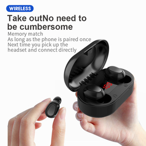 L22 TWS inalámbrica auriculares Bluetooth 5,0 auriculares <span class=keywords><strong>doble</strong></span> llamada <span class=keywords><strong>Bass</strong></span> Mini estéreo deporte auriculares - Product Image 3