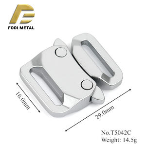 T5042C grosir 16mm kerah kucing gesper logam Anjing Greyhound Italia - Product Image 3