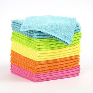 Paños de Microfibra Flash Spell, Paquete de 50, 25x25cm, Paños de Cocina para Limpiar Platos, Color Sólido, Multifuncionales - Product Image 3