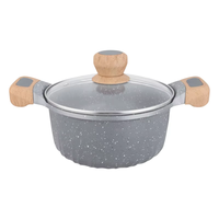 Ensemble de casseroles en granit Ucc-Life au design classique, casseroles et cocottes en métal, collection de casseroles de cuisine