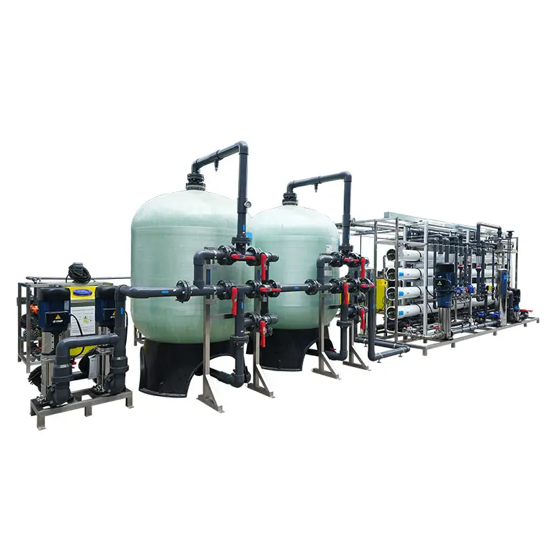 Máquina de tratamento de água por osmose reversa CK-RO-10TPH para planta de tratamento de água bolier preço fabricante fábrica