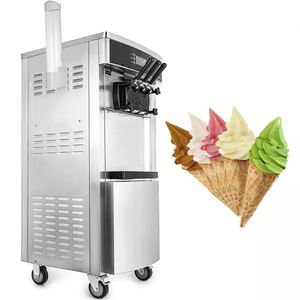 2023 nouvelle machine à crème glacée molle commerciale YKF-8228H 2200W machine à crème glacée debout - Product Image 6