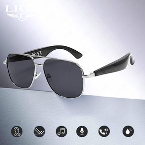 LIGE BWGY100 traductor gafas inteligentes UV400 AI gafas inteligentes <span class=keywords><strong>respuesta</strong></span> llamada inteligente inalámbrico música gafas de sol inteligentes AI gafas - Product Image 1