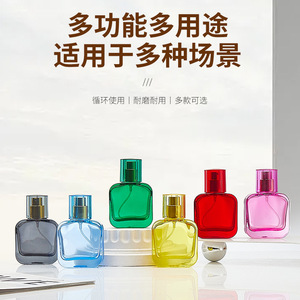 โรงงานขายส่งขวดน้ำหอมสีใสขนาด 3050 มล. ขวดเปล่า ขวดน้ำหอมพกพาแบบกด - Product Image 3