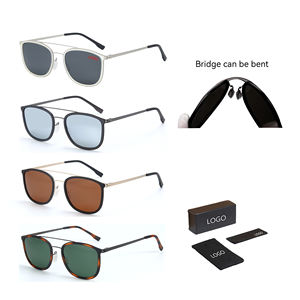 Verano Trendi Unisex deporte al aire libre gafas de sol Flexible Metal Nylon personalizado UV400 gafas polarizadas proteger los ojos rayos del sol - Product Image 1