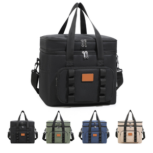 Creative Gifts Double Ice Pack Cooler Bag Large Capacity Camping Outdoor Thermal Picnic Bag Portable Lunch Bags - Product Image 2