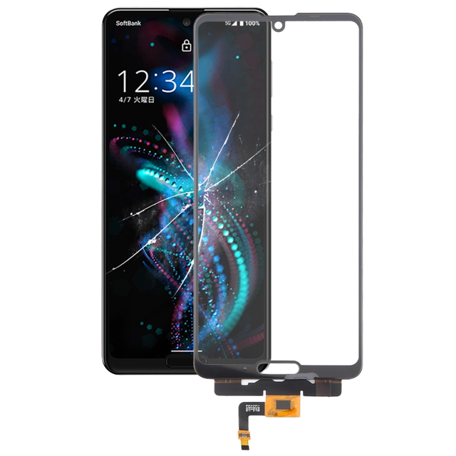 Original for for Aquos SPS8755B 6.4" Touch Panel for Aquos R5G