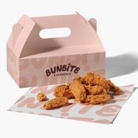 Boîtes alimentaires jetables personnalisées avec laminage mat et gaufrage pour la livraison à emporter, sushis, poulet frit (style américain)