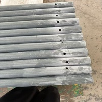 Pultrüzyon FRP Fiberglas Profilleri Yuvarlak Boru Kare Boru Enerji Santrali Trafo Merkezi Kablo Desteği Korozyona Dayanıklı