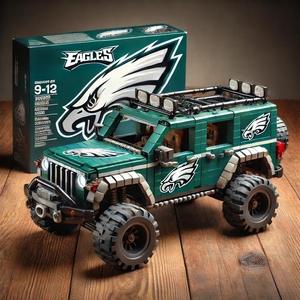 Modellino Auto Fuoristrada Serie NFL Guardian, Kit di Costruzione ad Alta Difficoltà per Ragazzi, Regalo di Compleanno in Plastica all'Ingrosso - Product Image 6