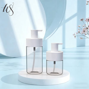 Flacons distributeurs ronds rechargeables avec pulvérisateur à pompe pour lotion corporelle et soins pour animaux (shampooing pour <span class=keywords><strong>chat</strong></span>/chien) 300 ml/500 ml, couleur personnalisée - Product Image 2