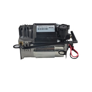 Pompe à air pour amortisseur Mercedes Benz 164320120480 164320050480 164320090480, pièce de rechange, support en acier inclus - Product Image 2