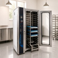 Four de Cuisson Industriel Multi-Niveaux pour Usine Alimentaire, pour Pains et Biscuits, en Acier Inoxydable, à Circulation d'Air Chaud, avec Contrôle par Minuterie, Vente en Gros