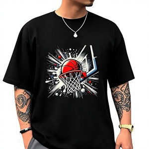 เสื้อทีเชิ้ตสำหรับผู้ชายเสื้อยืด180บริการ OEM แฟชั่นลำลองสั่งทำได้ - Product Image 5