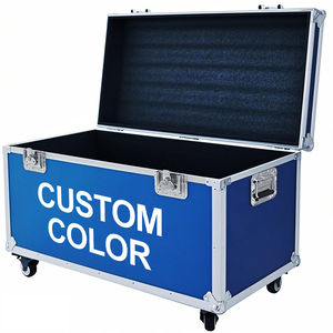 Ningbo Nhà máy cung cấp tùy chỉnh kích thước thiết bị bảo vệ mang nhôm trường hợp chuyến bay với bánh xe - Product Image 3