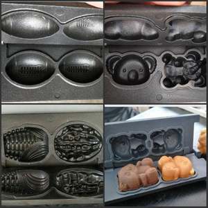 เครื่องทำเค้กครีมคัสตาร์<span class=keywords><strong>ด</strong></span>เกาหลี เดลิมันจู เค้กไทยากิ สายการผลิตเค้กอัตโนมัติ - Product Image 4