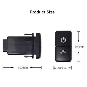 สวิตช์<span class=keywords><strong>ปั๊ม</strong></span>ลมรถยนต์แบบอัจฉริยะ ปุ่มล็อคเฟืองท้ายแบบสี่เหลี่ยม สำหรับรถยนต์โตโยต้า ฟอร์จูนเนอร์ ไฮลักซ์ ปี 2013 2014 อะไหล่รถยนต์ - Product Image 3
