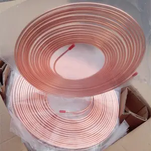 Réfrigération tube de cuivre bobine tuyau de cuivre 3/8 1/4 climatiseur tube de cuivre