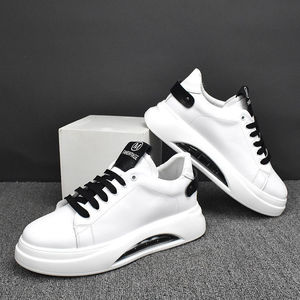 Zapatos Casuales de Plataforma para Hombre, Verano-Otoño 2025, Nueva Tendencia de Moda, Versátiles, Forro de Malla, Amortiguación, con Cordones, Aumentan la Estatura - Product Image 3