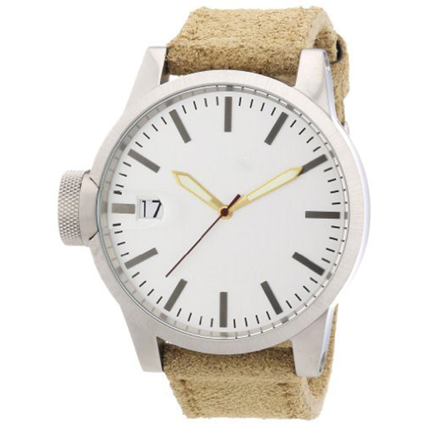 Classic Design Wholesale Quartz Movement Leather Strap 	mens Chronograph Watch