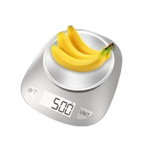 Báscula Digital Inteligente de Cocina Veidt de Acero Inoxidable de 5 kg con Tapa, Funciona con Batería, Modelo SF-228 - Product Image 3