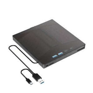 Unidad de Blu-ray Externa USB 3.0, Grabadora de BD-R, BD-ROM, CD/DVD RW, Grabadora de Blu-ray <span class=keywords><strong>3D</strong></span> para Computadora Portátil, PC, Unidad Óptica - Product Image 1