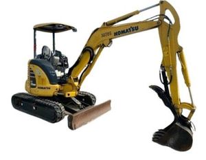 Hot <b>Sale</b> Used komatsu PC35 PC35MR <b>Diggers</b> Japanese Original Crawler <b>3</b> <b>Tons</b> Second Hand Mini Excavators - Product Image 1