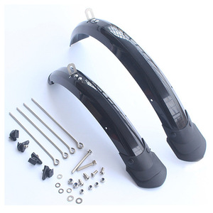 <span class=keywords><strong>Garde</strong></span>-<span class=keywords><strong>boue</strong></span> double en plastique pour vélo, réglable et universel, compatible avec les vélos de 14, 16 et <span class=keywords><strong>20</strong></span> <span class=keywords><strong>pouces</strong></span> - Product Image 1