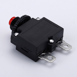 Mini <span class=keywords><strong>disjoncteur</strong></span> interrupteur de bonne qualité <span class=keywords><strong>bouton</strong></span> <span class=keywords><strong>noir</strong></span> ou <span class=keywords><strong>rouge</strong></span> <span class=keywords><strong>disjoncteur</strong></span> à réinitialisation manuelle protecteur de surcharge thermique - Product Image 2