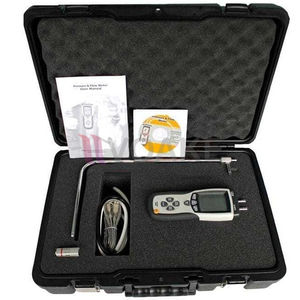 Cem 5000pa דיפרנציאלי מד זרימת לחץ דם 6 יחידות מהירות אוויר/זרימת אוויר/מנומטר datalogger - Product Image 5