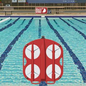 Bouée de sauvetage marine intelligente télécommandée haute vitesse en PEHD durable, dispositif de sauvetage aquatique pour le sauvetage - Product Image 2