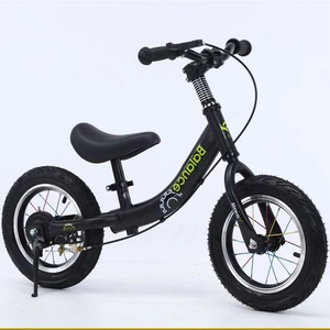 Vélo d'équilibre pour enfants en métal de 12 pouces sans pédales avec amortisseur pour les enfants de 2 à 4 ans - Product Image 3